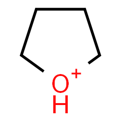 ChemSpider 2D Image | Tetrahydrofuranium | C4H9O