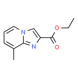 ChemSpider 2D Image | ethyl 8-methylimidazo[1,2-a]pyridine-2-carboxylate | C11H12N2O2