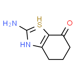 ChemSpider 2D Image | 2-amino-3,4,5,6-tetrahydro-1,3-benzothiazol-7-one | C7H9N2OS