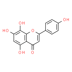 ChemSpider 2D Image | Isoscutellarein | C15H10O6