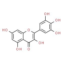 ChemSpider 2D Image | Myricetin | C15H10O8