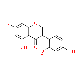 ChemSpider 2D Image | 2'-HYDROXYGENISTEIN | C15H10O6