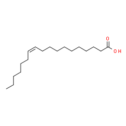 ChemSpider 2D Image | cis-Vaccenic acid | C18H34O2
