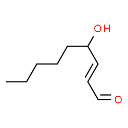 ChemSpider 2D Image | 4-Hydroxynonenal | C9H16O2