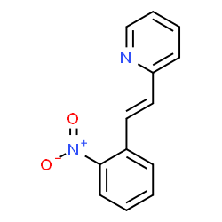 ChemSpider 2D Image | (E)-2-(2-Nitrophenylethenyl)pyridine | C13H10N2O2