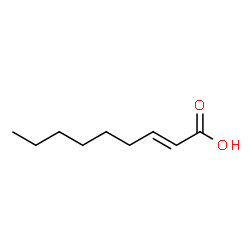 ChemSpider 2D Image | Non-2-enoic acid | C9H16O2