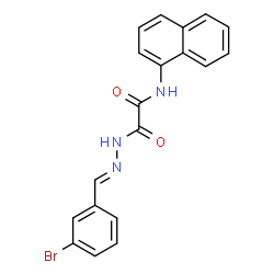 ChemSpider 2D Image | MFCD00685828 | C19H14BrN3O2