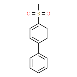 ChemSpider 2D Image | 4-(Methylsulfonyl)biphenyl | C13H12O2S