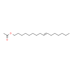 ChemSpider 2D Image | E-9-hexadecenyl acetate | C18H34O2