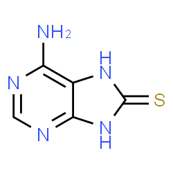 ChemSpider 2D Image | Meradine | C5H5N5S