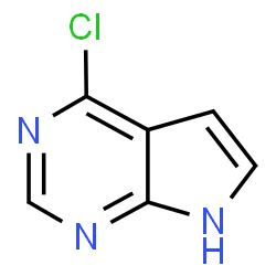 ChemSpider 2D Image | 6-Chloro-7-deazapurine | C6H4ClN3