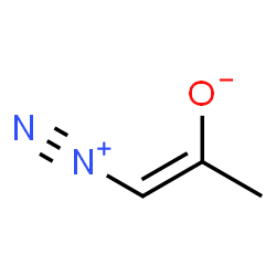 ChemSpider 2D Image | (1Z)-1-Diazonio-1-propen-2-olate | C3H4N2O