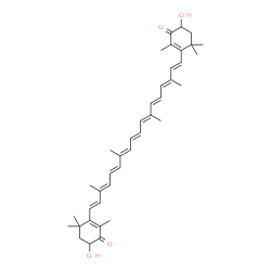 ChemSpider 2D Image | rac-Astaxanthin | C40H52O4