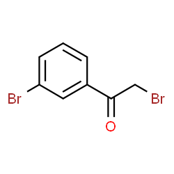 ChemSpider 2D Image | 3-Bromophenacyl bromide | C8H6Br2O