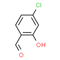 ChemSpider 2D Image | 4-Chloro-2-hydroxybenzaldehyde | C7H5ClO2