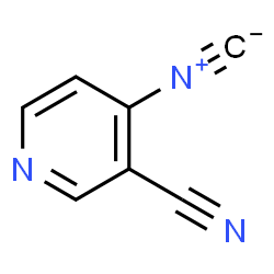 ChemSpider 2D Image | 4-Isocyanonicotinonitrile | C7H3N3