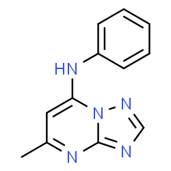 ChemSpider 2D Image | 4-Anilino-6-methyl-1,3,3a,7-tetrazaindene | C12H11N5