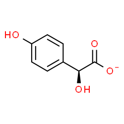 ChemSpider 2D Image | (S)-4-Hydroxymandelate | C8H7O4