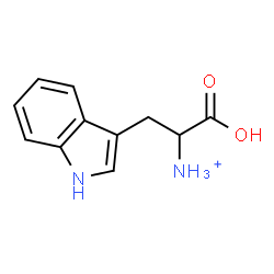 ChemSpider 2D Image | 1-Carboxy-2-(1H-indol-3-yl)ethanaminium | C11H13N2O2