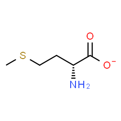 ChemSpider 2D Image | (2R)-2-Amino-4-(methylsulfanyl)butanoate | C5H10NO2S