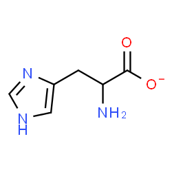 ChemSpider 2D Image | histidinate | C6H8N3O2