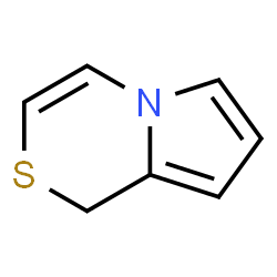 ChemSpider 2D Image | 1H-Pyrrolo[2,1-c][1,4]thiazine | C7H7NS