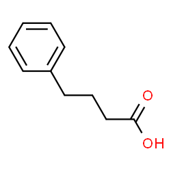 ChemSpider 2D Image | PHENYLBUTYRIC ACID | C10H12O2