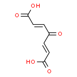 ChemSpider 2D Image | 4-OXOHEPTA-2,5-DIENEDIOIC ACID | C7H6O5