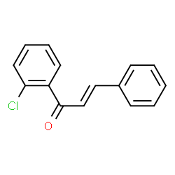 ChemSpider 2D Image | (2E)-1-(2-Chlorophenyl)-3-phenyl-2-propen-1-one | C15H11ClO