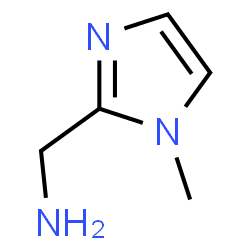 ChemSpider 2D Image | 1-methyl-2-aminomethylimidazole | C5H9N3