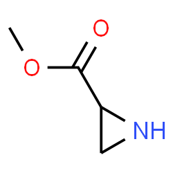 ChemSpider 2D Image | 2-Carbomethoxyaziridine | C4H7NO2