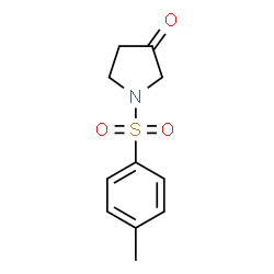 ChemSpider 2D Image | 1-(4-Tolylsulfonyl)pyrrolidin-3-one | C11H13NO3S