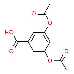 ChemSpider 2D Image | 3,5-DIACETOXYBENZOIC ACID | C11H10O6
