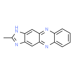 ChemSpider 2D Image | 2-Methyl-1H-imidazo[4,5-b]phenazine | C14H10N4