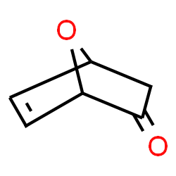 ChemSpider 2D Image | 7-Oxabicyclo[2.2.1]hept-5-en-2-one | C6H6O2