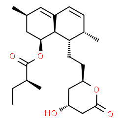 ChemSpider 2D Image | Lovastatin | C24H36O5
