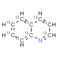 ChemSpider 2D Image | Quinoline-13C9 | 13C9H7N