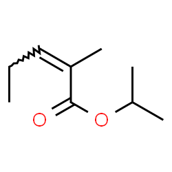 ChemSpider 2D Image | Isopropyl (2Z)-2-methyl-2-pentenoate | C9H16O2