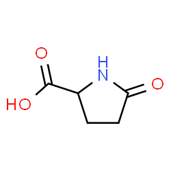 ChemSpider 2D Image | Pyroglutamic acid | C5H7NO3