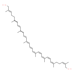 ChemSpider 2D Image | (5'cis,7'cis,9'cis,11'cis,13'cis)-psi,psi-Carotene-16,17'-diol | C40H56O2