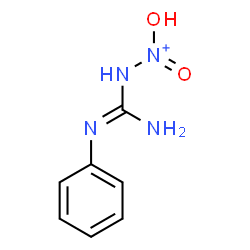 ChemSpider 2D Image | 1-Hydroxy-1-oxo-2-(N'-phenylcarbamimidoyl)hydrazinium | C7H9N4O2