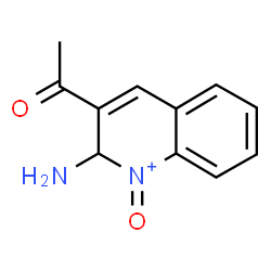 ChemSpider 2D Image | 3-Acetyl-2-amino-1-oxo-1,2-dihydroquinolinium | C11H11N2O2