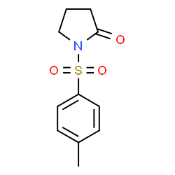 ChemSpider 2D Image | N-TOSYLPYRROLIDONE | C11H13NO3S