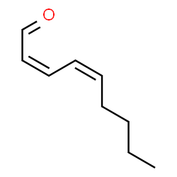 ChemSpider 2D Image | (Z,Z)-2,4-nonadienal | C9H14O
