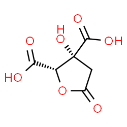 ChemSpider 2D Image | ALLO-HYDROXYCITRIC ACID LACTONE | C6H6O7