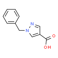 ChemSpider 2D Image | 1-Benzyl-1H-pyrazole-4-carboxylic acid | C11H10N2O2