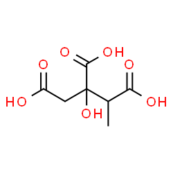 ChemSpider 2D Image | 2-methylcitric acid | C7H10O7