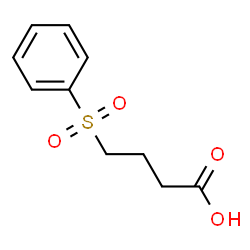 ChemSpider 2D Image | 4-Benzenesulfonylbutyric acid | C10H12O4S