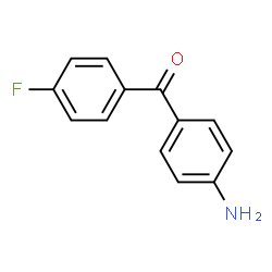 ChemSpider 2D Image | Benzophenone, 4-amino-4'-fluoro- | C13H10FNO