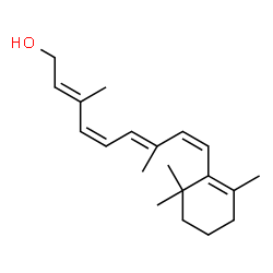 ChemSpider 2D Image | (7cis,11cis)-Retinol | C20H30O